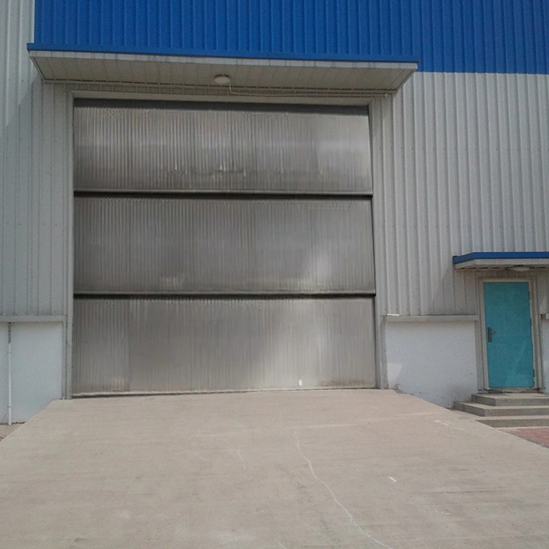 Industrial Lift Door Vertical Wind Resistant Automatic Sliding Door Induction Fast Sliding Door