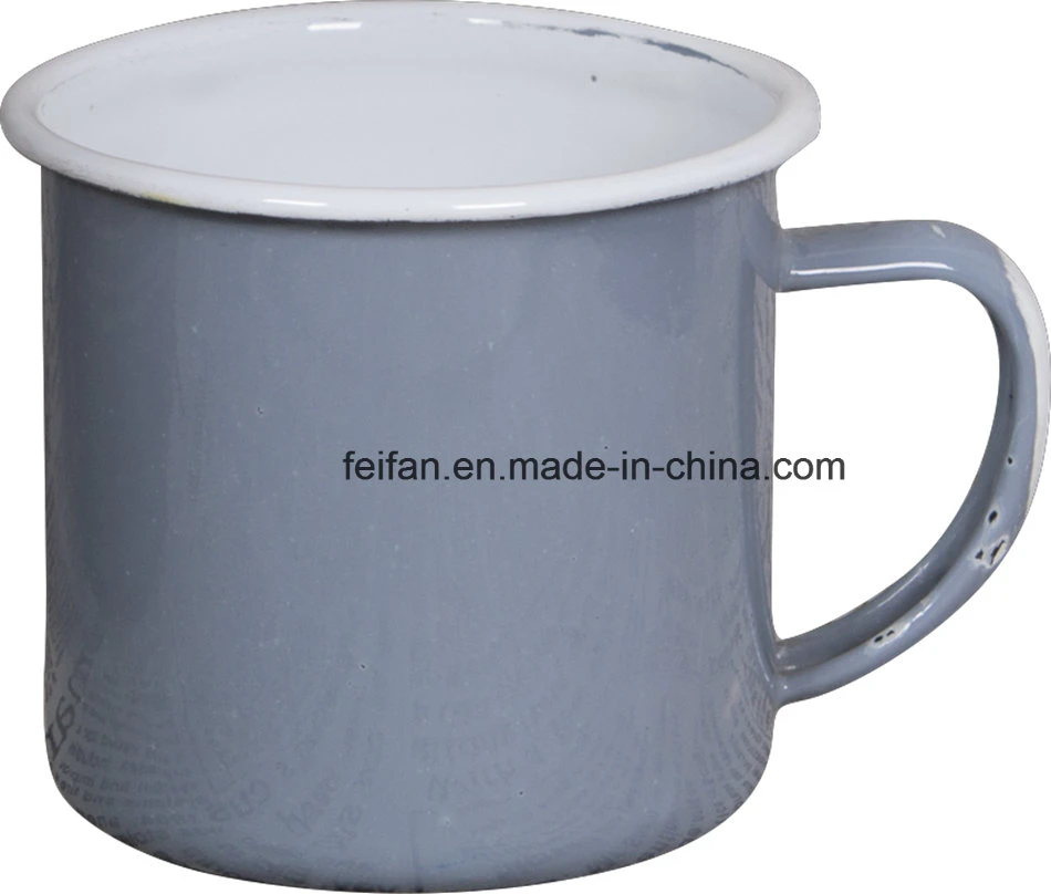 Factory Wholsale Restaurant and Hotel Enamel Mug/Coffee Cup for Painting