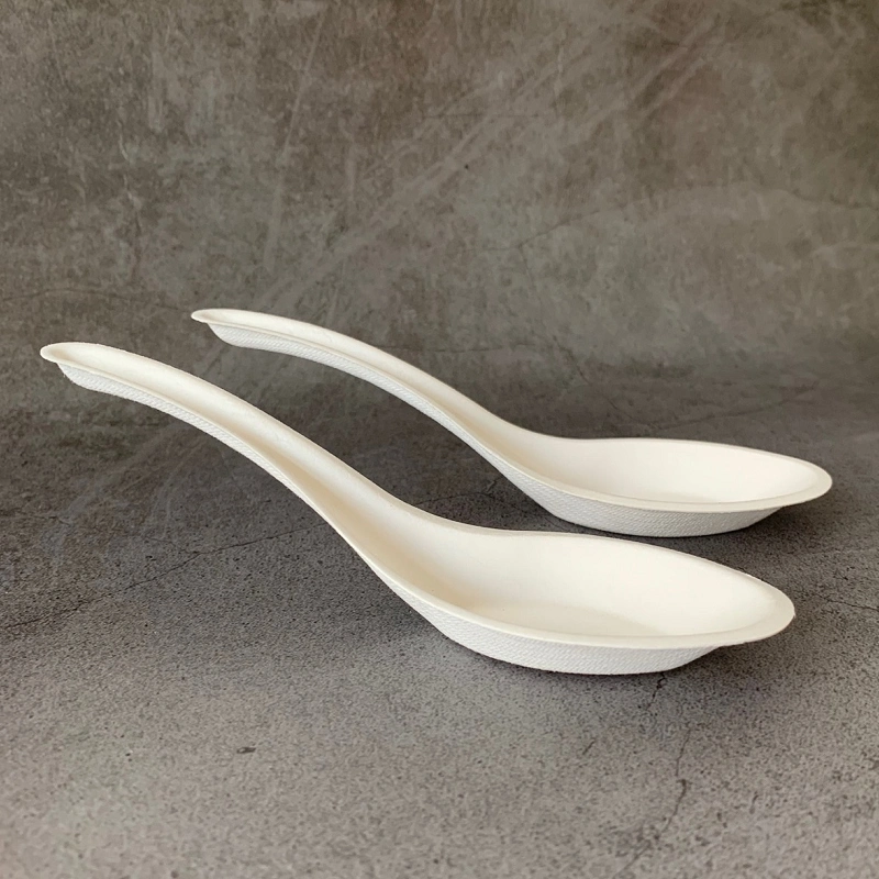 Made From Renewable Materials Factory Direct Sale Bagasse Molded Paper Pulp Biodegradable Disposable Kitchen Cutlery