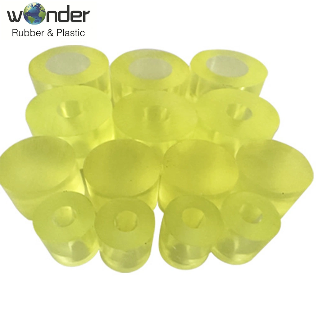 Durable Wear-Resistance Elastic Polyurethane PU Rubber Shock Absorber Buffer Block