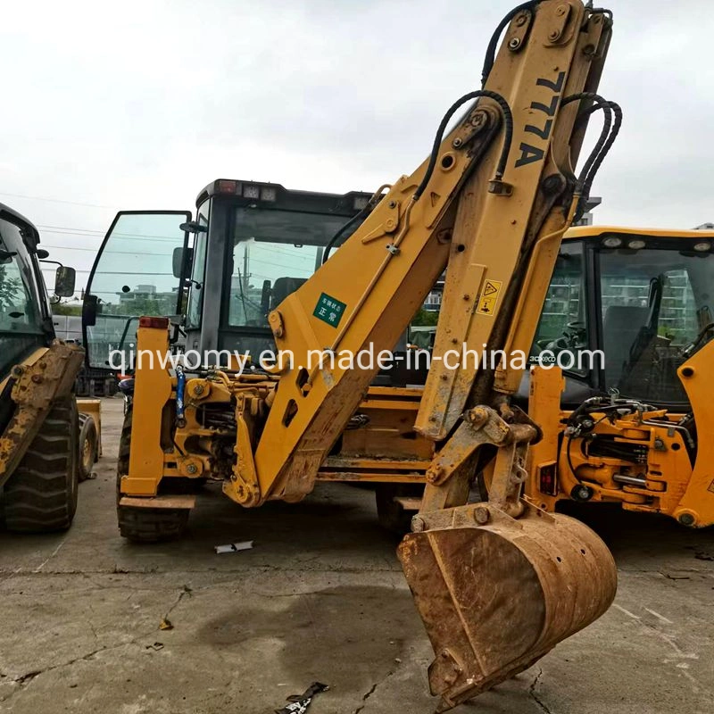 4X4 Liugong Clg777A Used Wheel Loader Tractor Backhoe