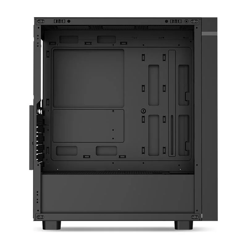 Eatx Dual-CPU Motherboard Support Tempered Glass Side Panel Gaming Case