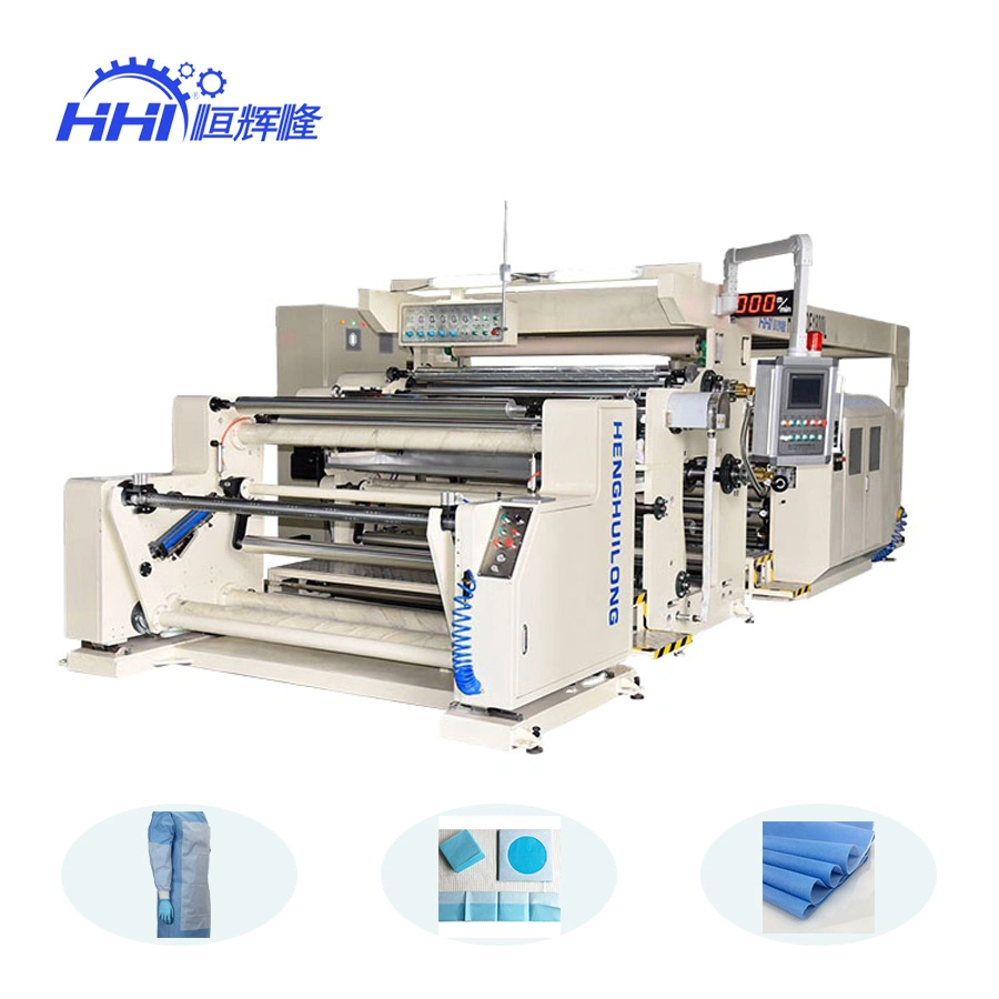 1600mm Disposable Medical Clothing Surgical Drapes Psa Hot Melt Adhesive Coating&Laminating Machine