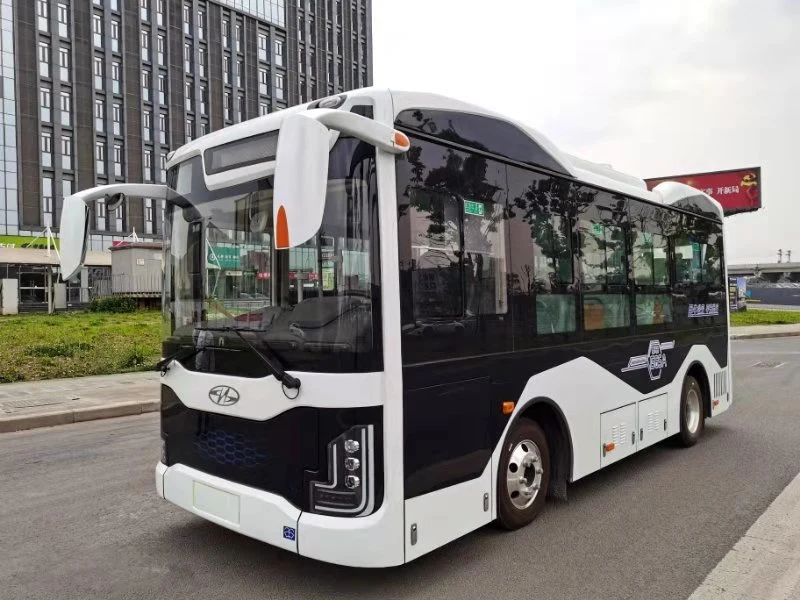 Syp Sh6610pev 6,6 mètre Bus urbain électronique Batterie de 120 kW Autonomie de 250 km