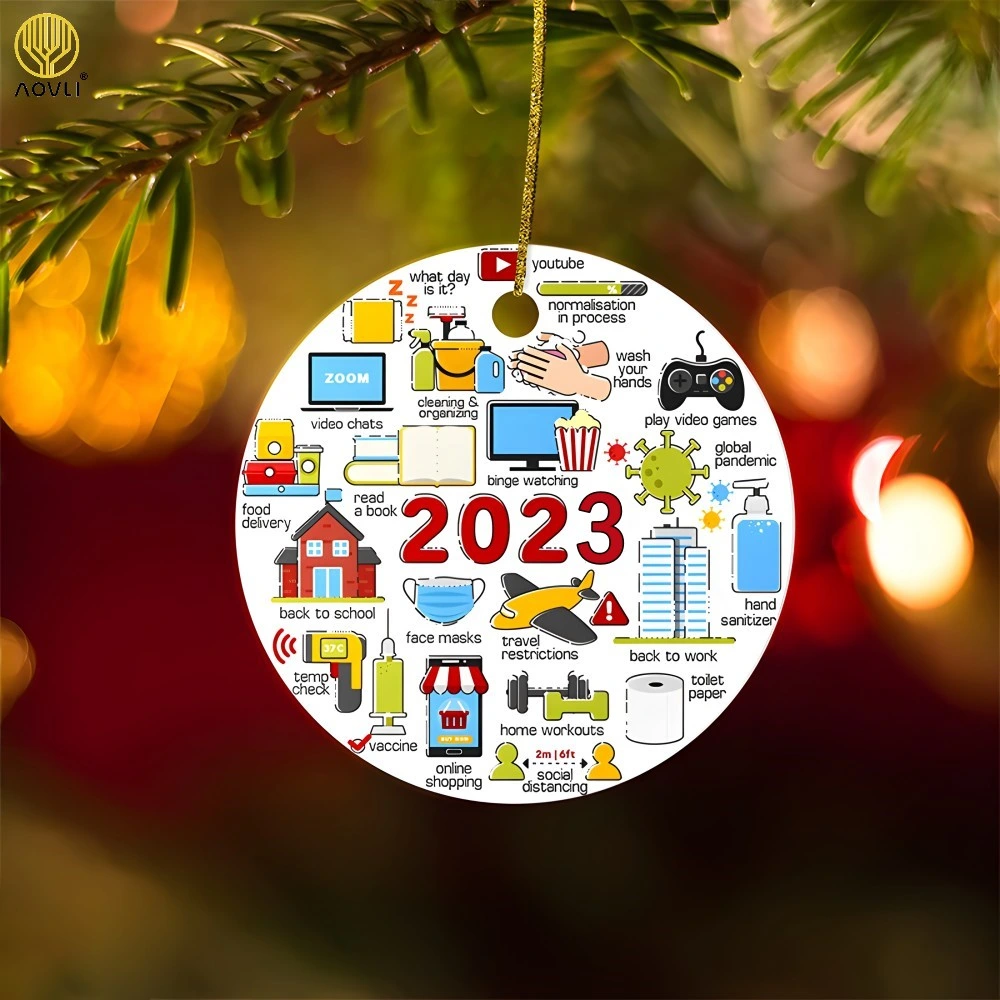 2023 mais recente do ornamento de Natal Xmas Inovadoras Airfreshener Duradoura Saquinhos Decoração