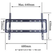 Fixed TV Bracket Material Thickness 1.4mm TV Mount