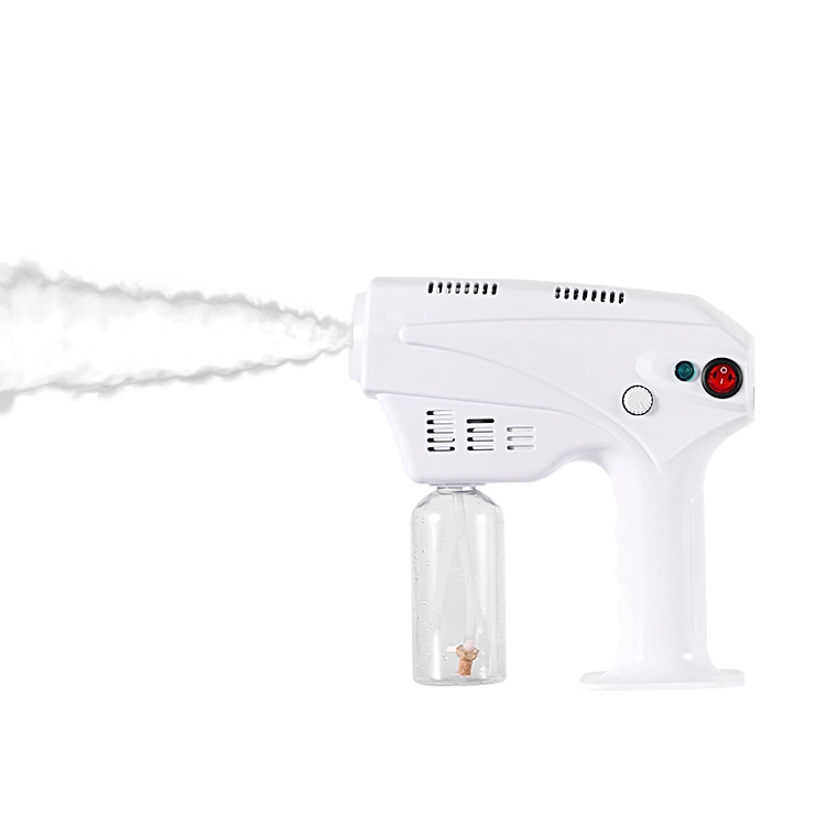 Wireless Anion Electric Spray Steam Gun for Alcohol with Blue Ray