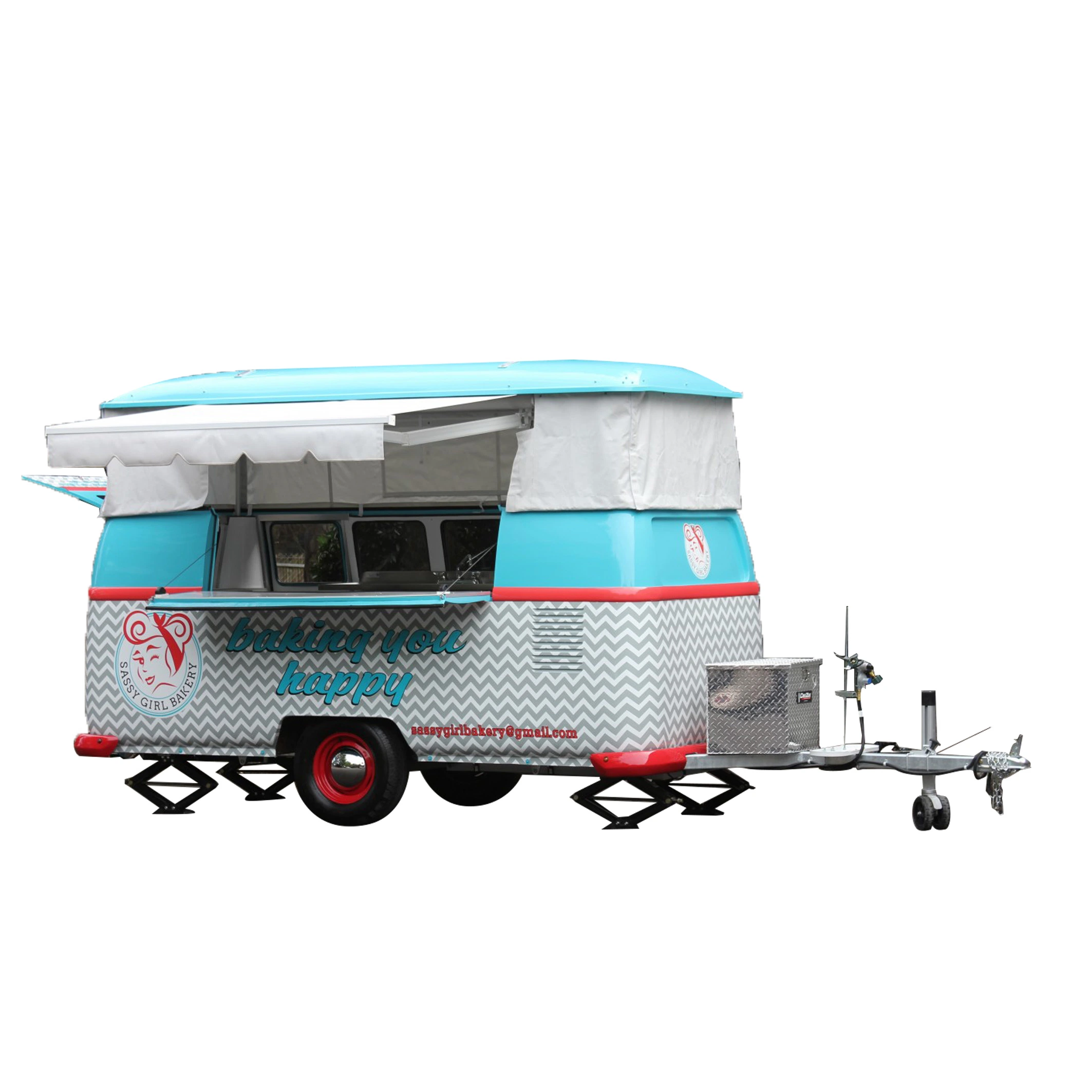 Hot Selling Food Trailer Mobile Food Truck Fast Snack Cart for Sale