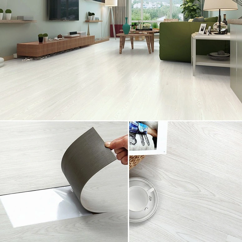 Material de construção autocolante/Click LVT/SPC/PVC/borracha/cerâmica/porcelana plástico/madeira/pedra/mármore/tapete Piso de vinil/parede/plafon Ladrilho