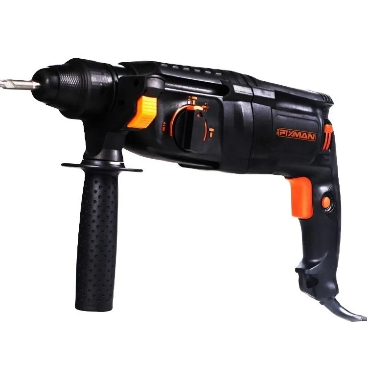 Fixman New Style 800W 50Hz Electric Hammer Drill Tools Brush Corded Rotary Hammer