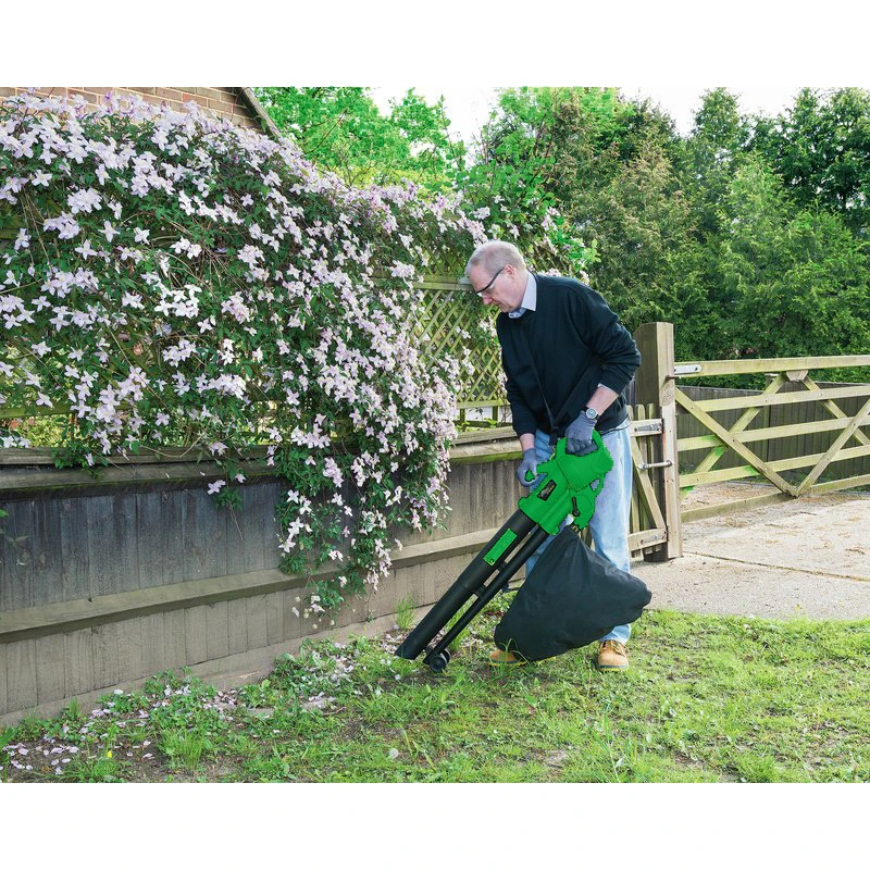 Outdoor Power Tools 3500W 3-in-1 Corded Electric Leaf Blower Leaf Vacuum Garden Shredder with Large 35L Collection Bag