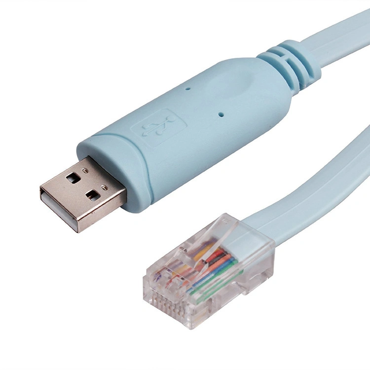 FTDI haute vitesse USB vers série/console RS232 RJ45 Câble à paires inversées