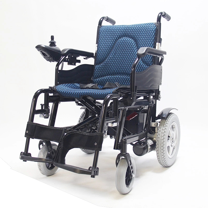 Fauteuil roulant électrique de la vente d'alimentation léger la mobilité en fauteuil roulant pliable
