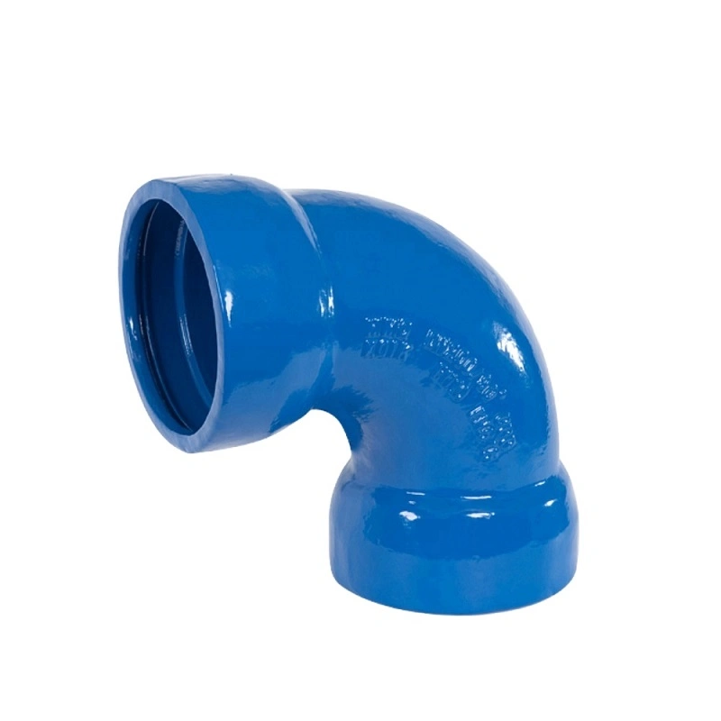 Ductile Iron Mechanical Joint Fitting Mj Double Socket 90 Degree Bends