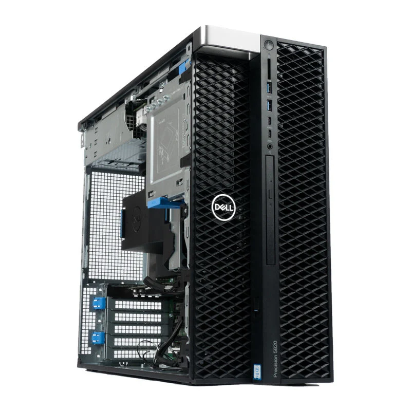 DELL P5820X башни графической рабочей станции я9-10900X /8g/ 1t/SATA/Dvdrw 950W ЦП сервера настольной рабочей станции