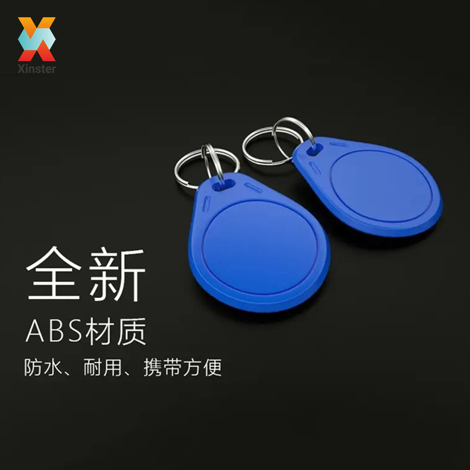 Porte-clés/porte-clés RFID Smart Keytag/porte-clés à copie de carte