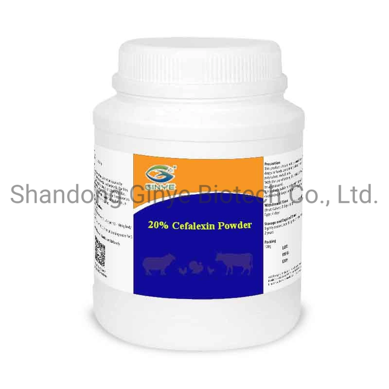 Veterinary Use Cefalexin Powder 20% Dog Medicine