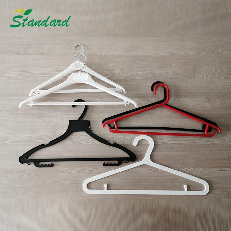 Plastic Women or Man Top Hanger with Bar for Clothes Garment etc