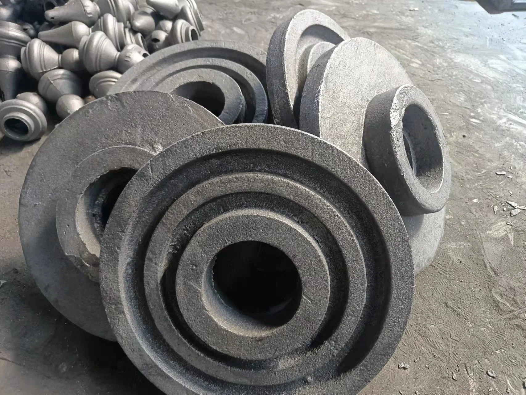 Grey Iron Reducer Housing Casting