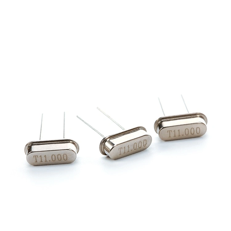 Hc-49u/S 49s 3.579545MHz~8.000MHz Fundamental DIP 2pin Type 20PF Std. 8~33PF Available 20ppm 20ppm -20~70c Quartz Crystal Resonator