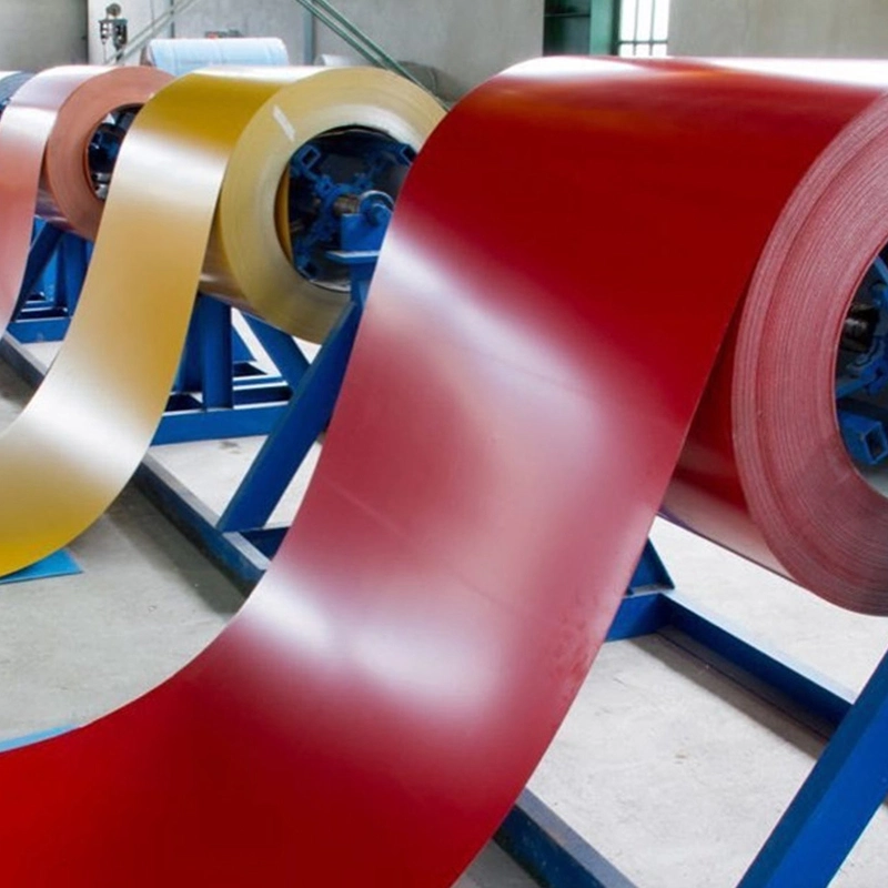 Cold Rolled PE/PVDF/HDP/SMP Prepainted Zinc Printed/Filmed/Pressed/Matte Galvalume Steel Sheet Strip