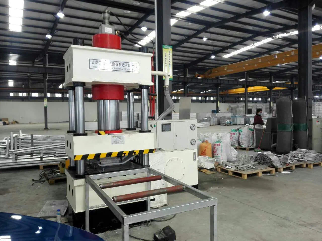 Metal Plate Embossing Press Machine for Door Panel