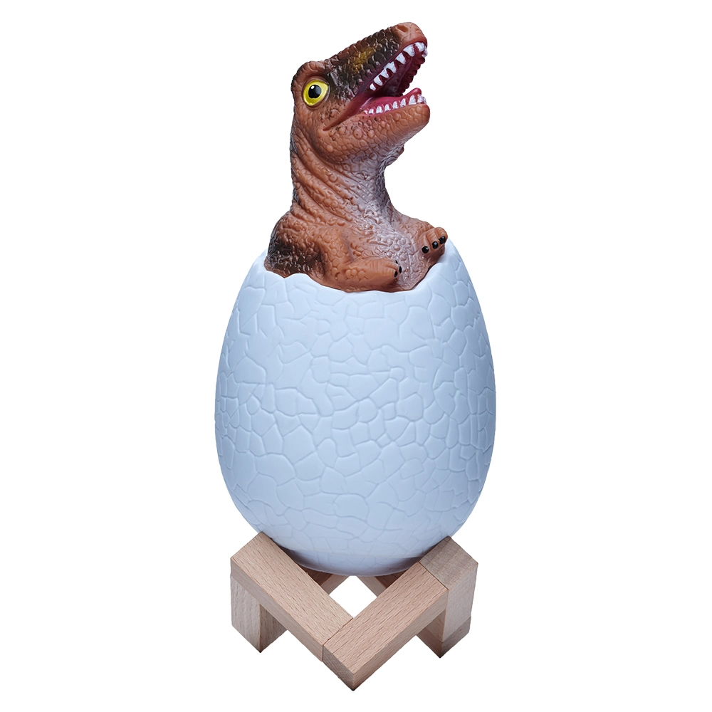 Hot Product Dinosaur 3D Touch Pat Color Lamp Egg Shape Desk Lamp