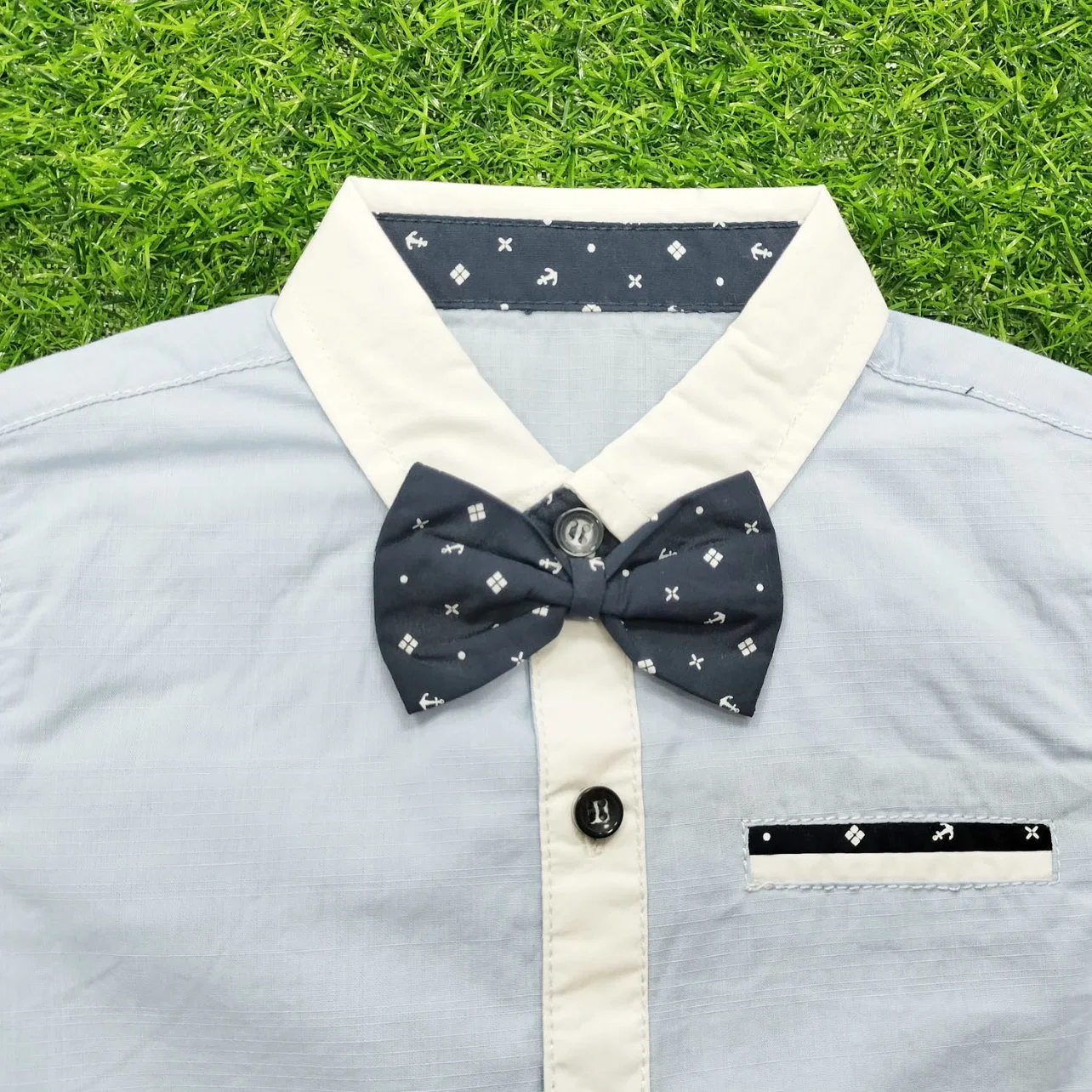 Wholesale/Supplier White Shirt Short Sleeve Twill White Latest Boys' Dress Shirt