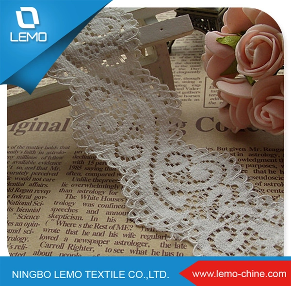 100% Polyester Nylon Mesh Tricot Lace for Girl`S Dresses