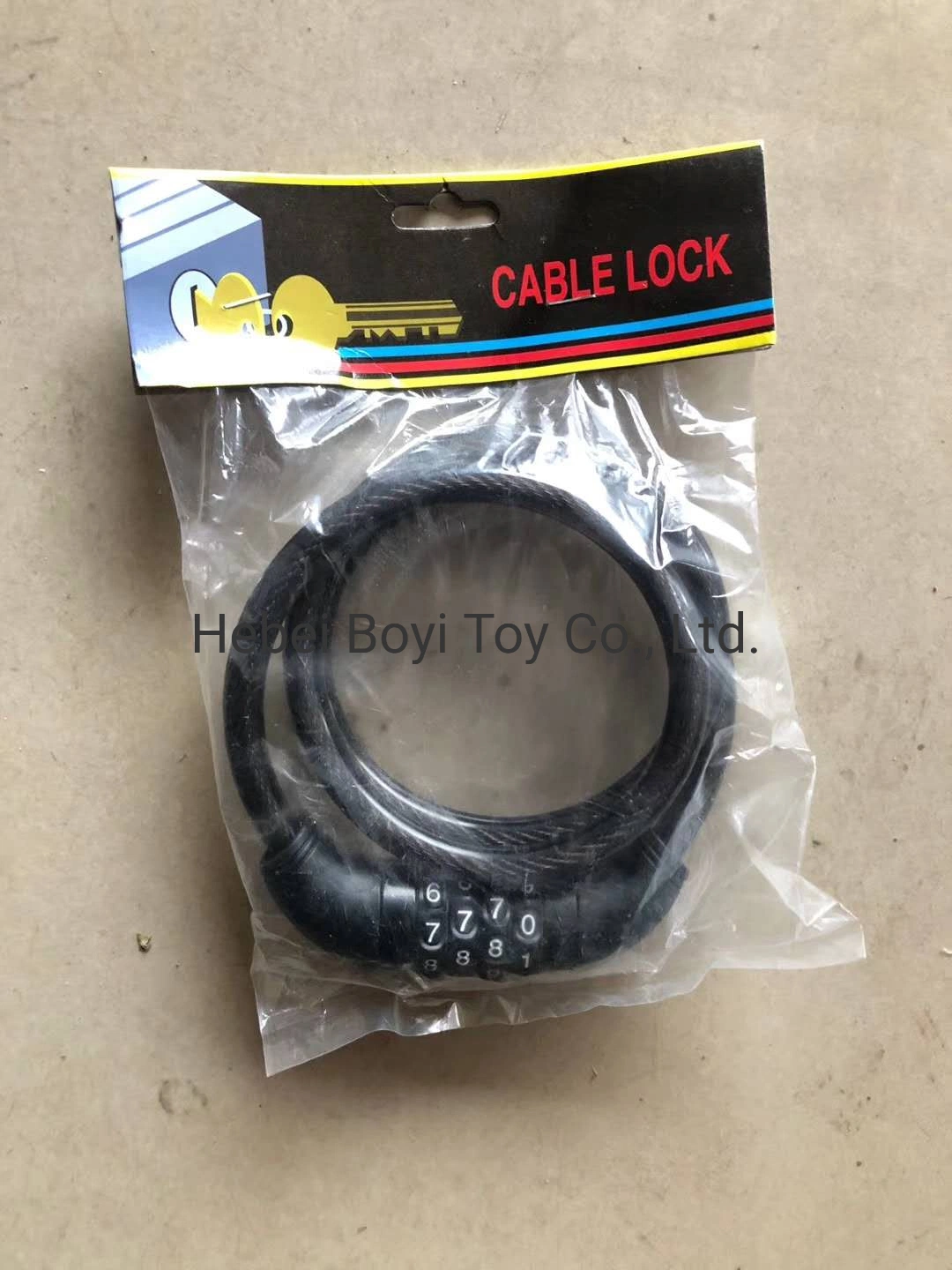 Bicycle Coded Lock Quality Bike Spare Lock with Code Cable Lock