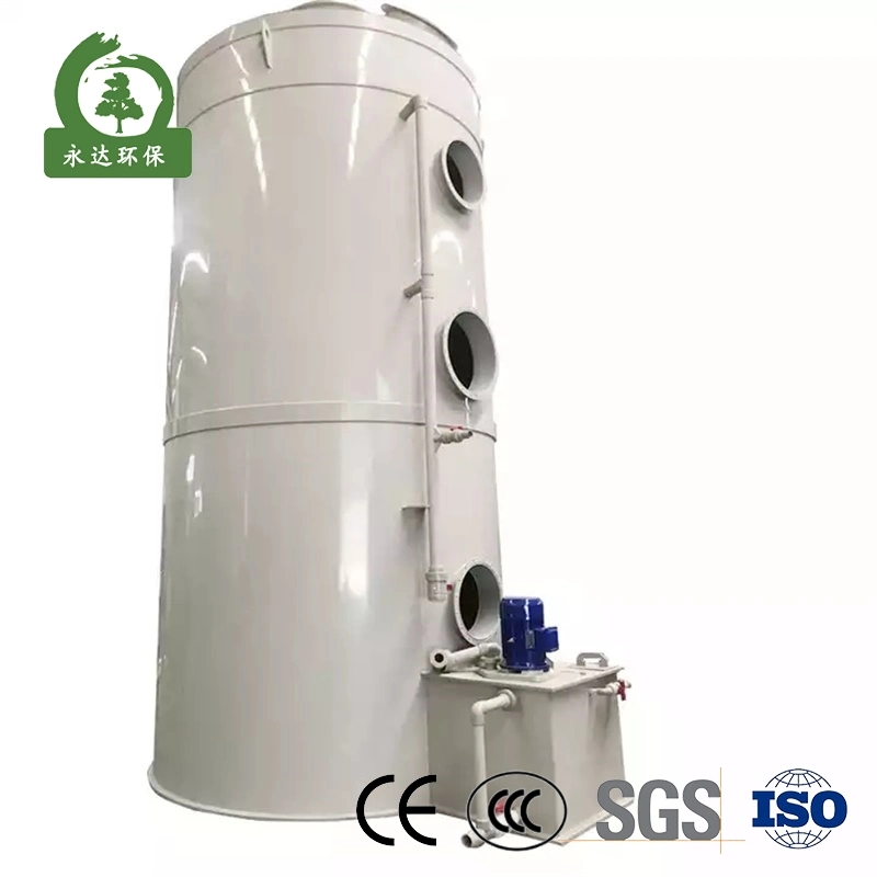 Equipamento de purificação de ácidos de exportação da China, equipamento de tratamento de gases residuais, utilizado na proteção ambiental