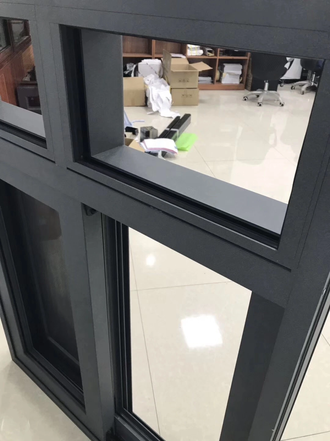 Building Material Decorative Sliding Minimalist Customized New Design Aluminium Casement Window