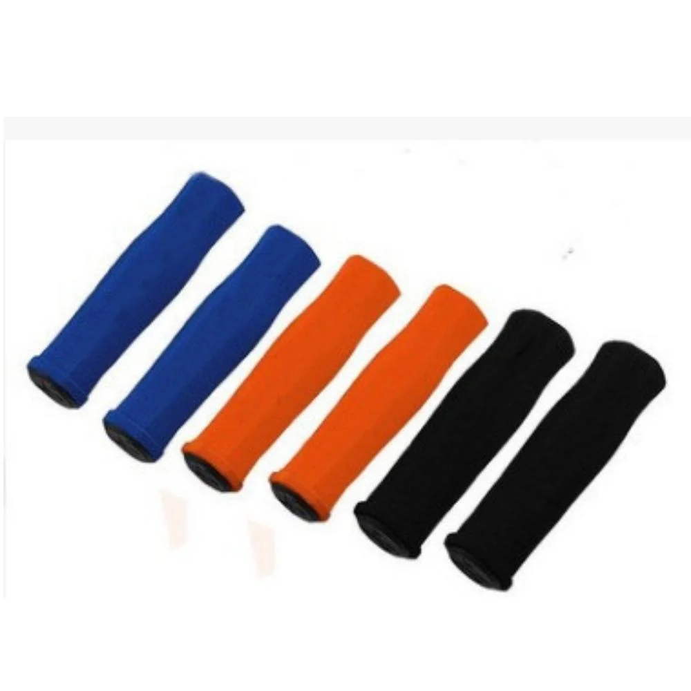 Bike Handlebar Grips Bicycle Sponge Soft Grips Set Folding Bike Handlebar Anti-Skid Set Non-Slip Rubber Grips Wyz20328