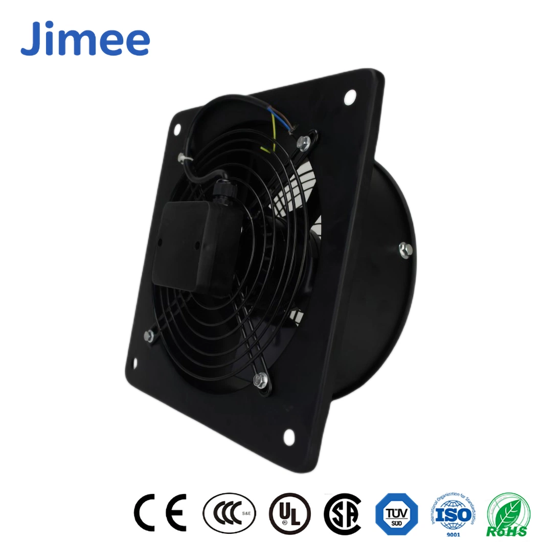 Jimee Motor Wholesale/Supplier AC Centrifugal Blowers China Screw Mounting High Pressure Blower Fan Manufacturers Jm12038b1hl 1500V/Min Resist Strength AC Axial Blowers