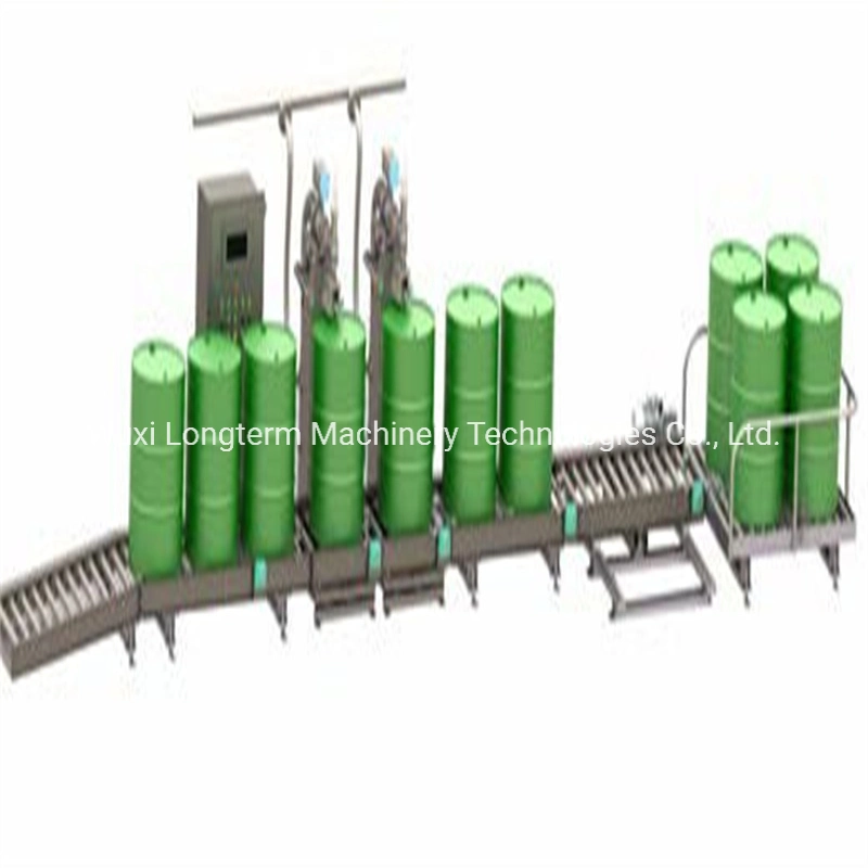 Automatic Steel Drum Oil Filling Machine Steel Barrel Filling Packing Machine