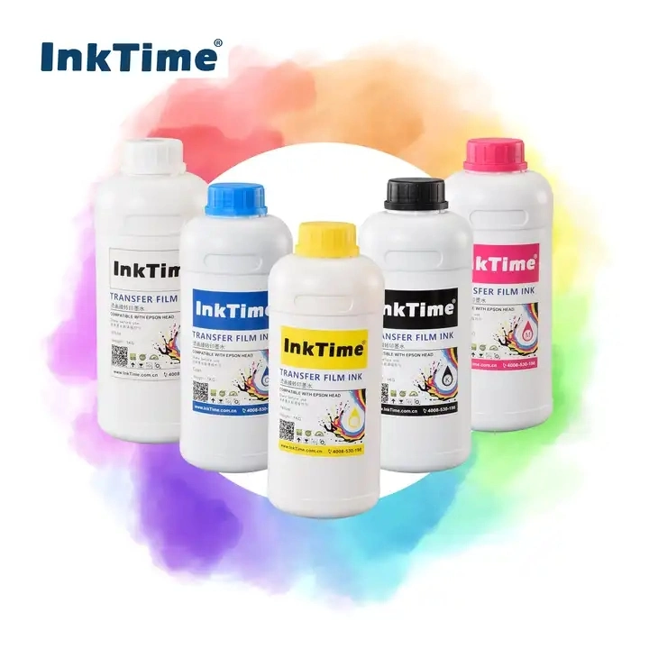 1L CMYKW Camiseta Supercolor pigmento agua base tinta DTF