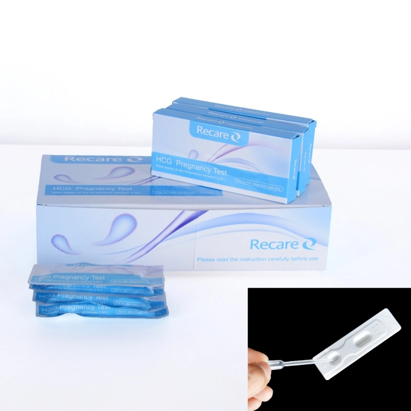 China Supplier Early Kit Self-Testing Baby Check Cassette High Accuracy HCG Pregnancy Test