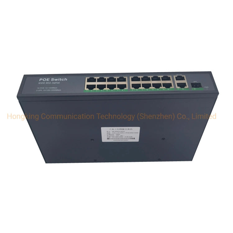 Factory OEM/ODM Poe Switch 4 8 16 24 Port 10/100Mbps Poe Ports