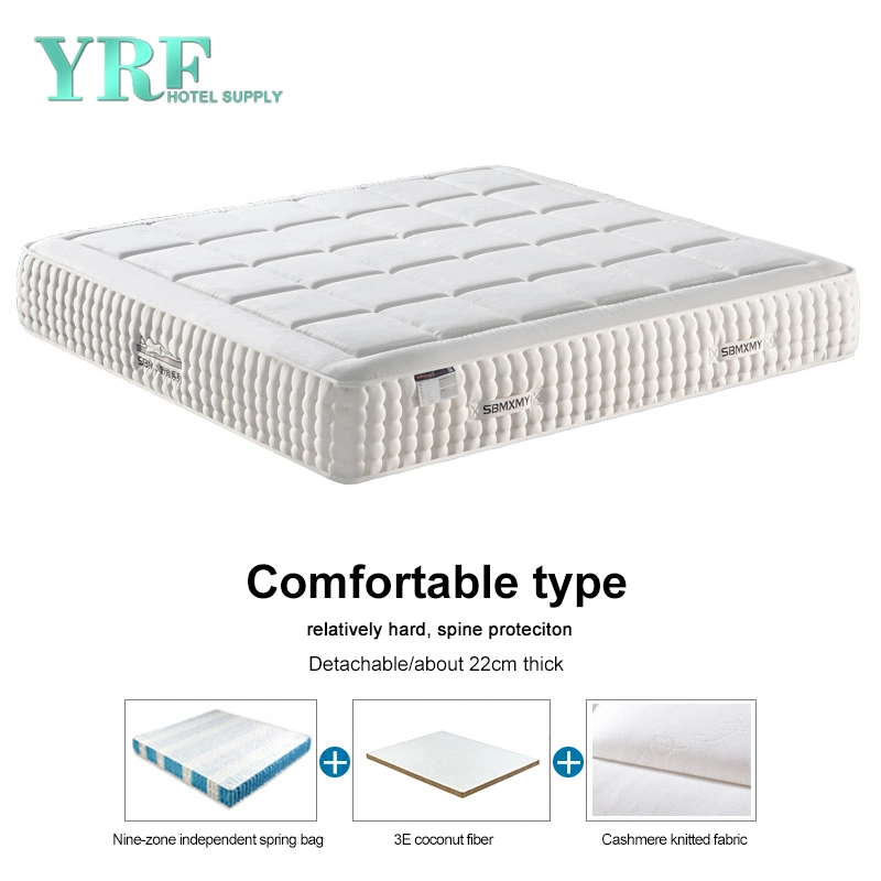 Hotel Supply Fashion Style furniture Comfortable King Bed Memory Foam Mattress