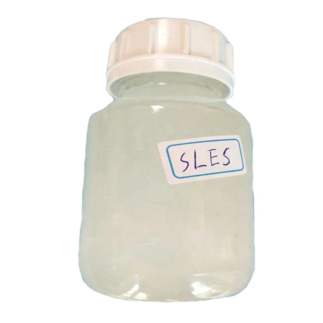 China Fabricante de productos químicos detergentes AES SLES (Sodio lauril éter sulfato)