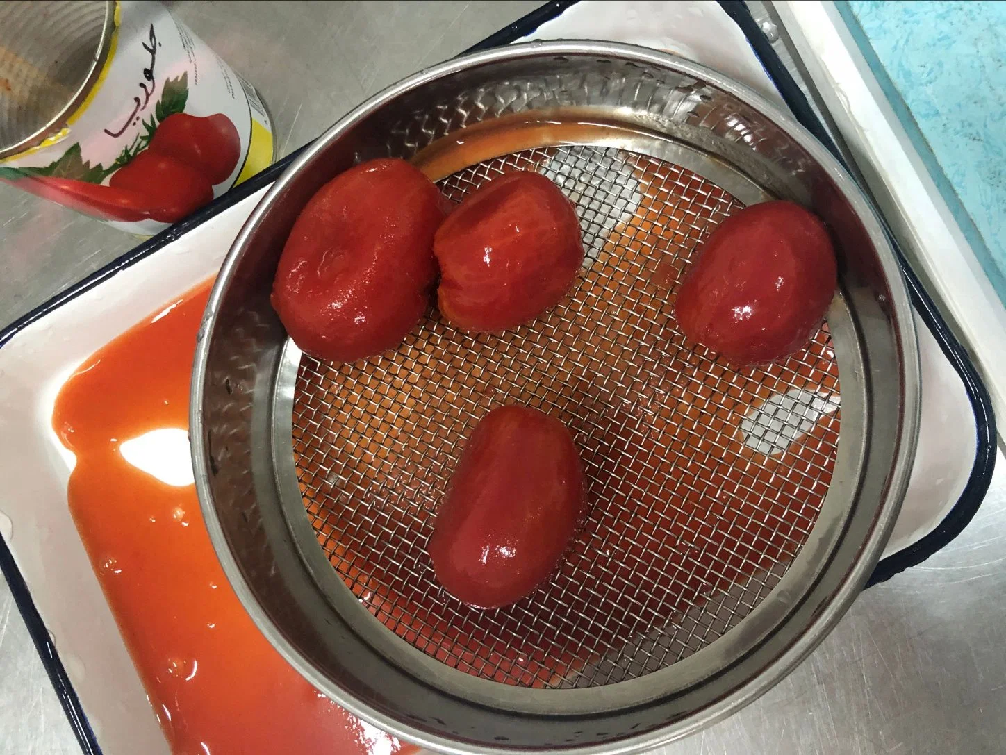 Canned Fresh Vegetables Canned Peeled Tomato in Eol