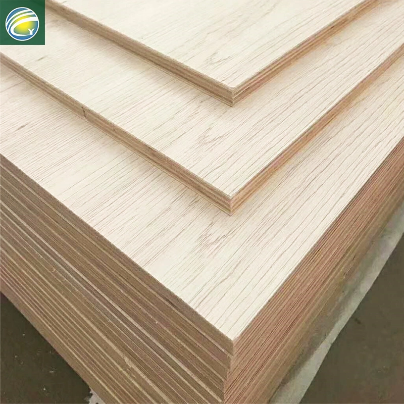 Fireproof Waterproof Decorative Material Wood Face Triamine Veneer Melamine Board