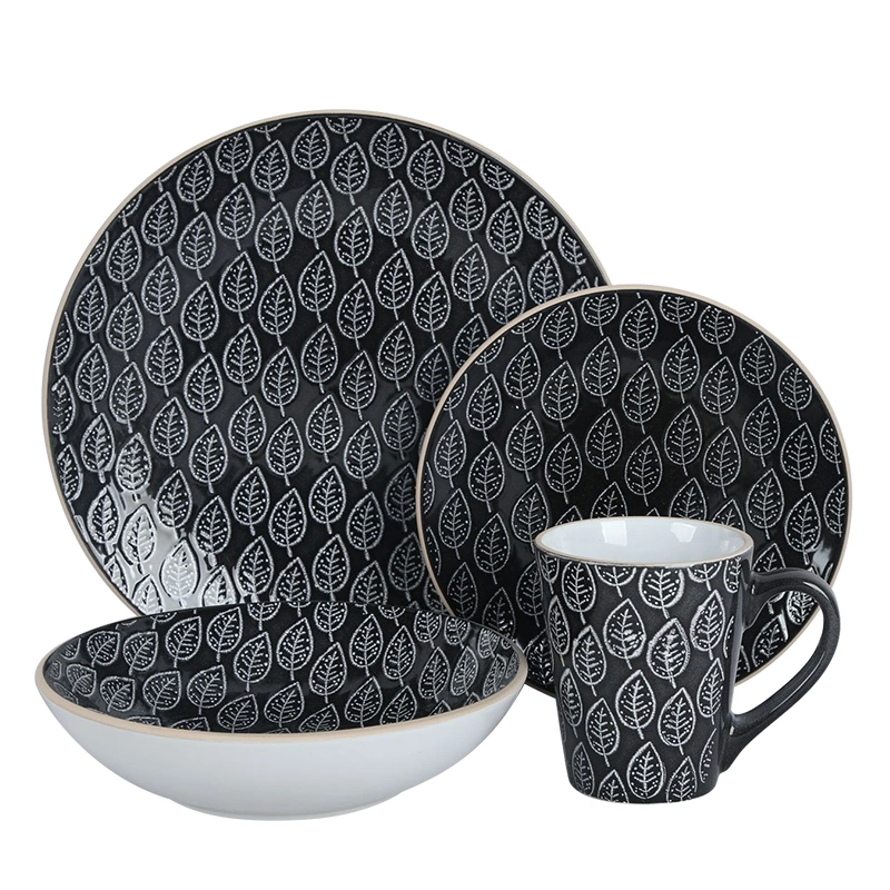 Happy Go Stoneware High quality/High cost performance  Ceramic Tableware Dinner Set