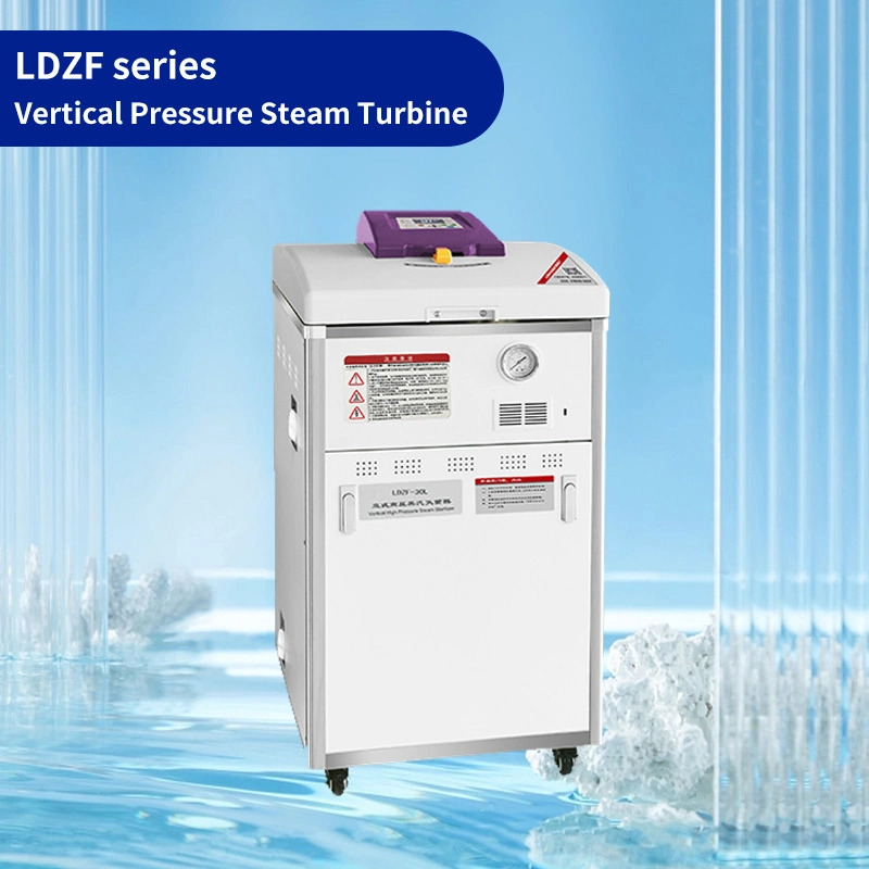 75L China Factory High Quality Medical Lab Autoclave Vertical Pressure Steam Sterilizer Price