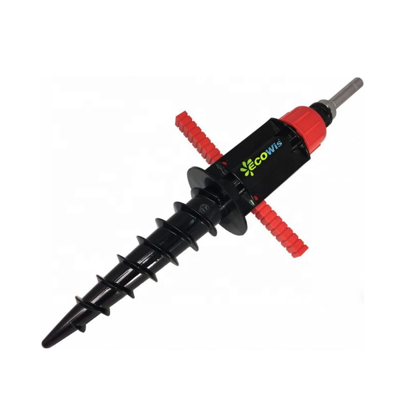 New Design Tent Ground Stake Screw in Ground Drill for Parasols Garden