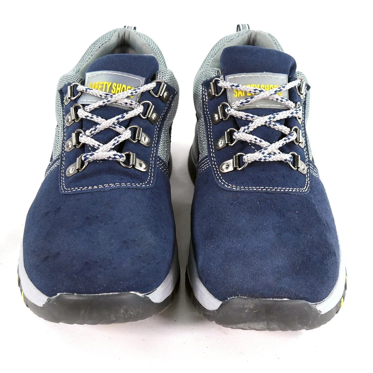 2023 Year Hot Sale Blue Suede Cow Hide Steel Toe Cowhells Sole High quality/High cost performance  Low Price Durable Wear for Worker Safety Shoes