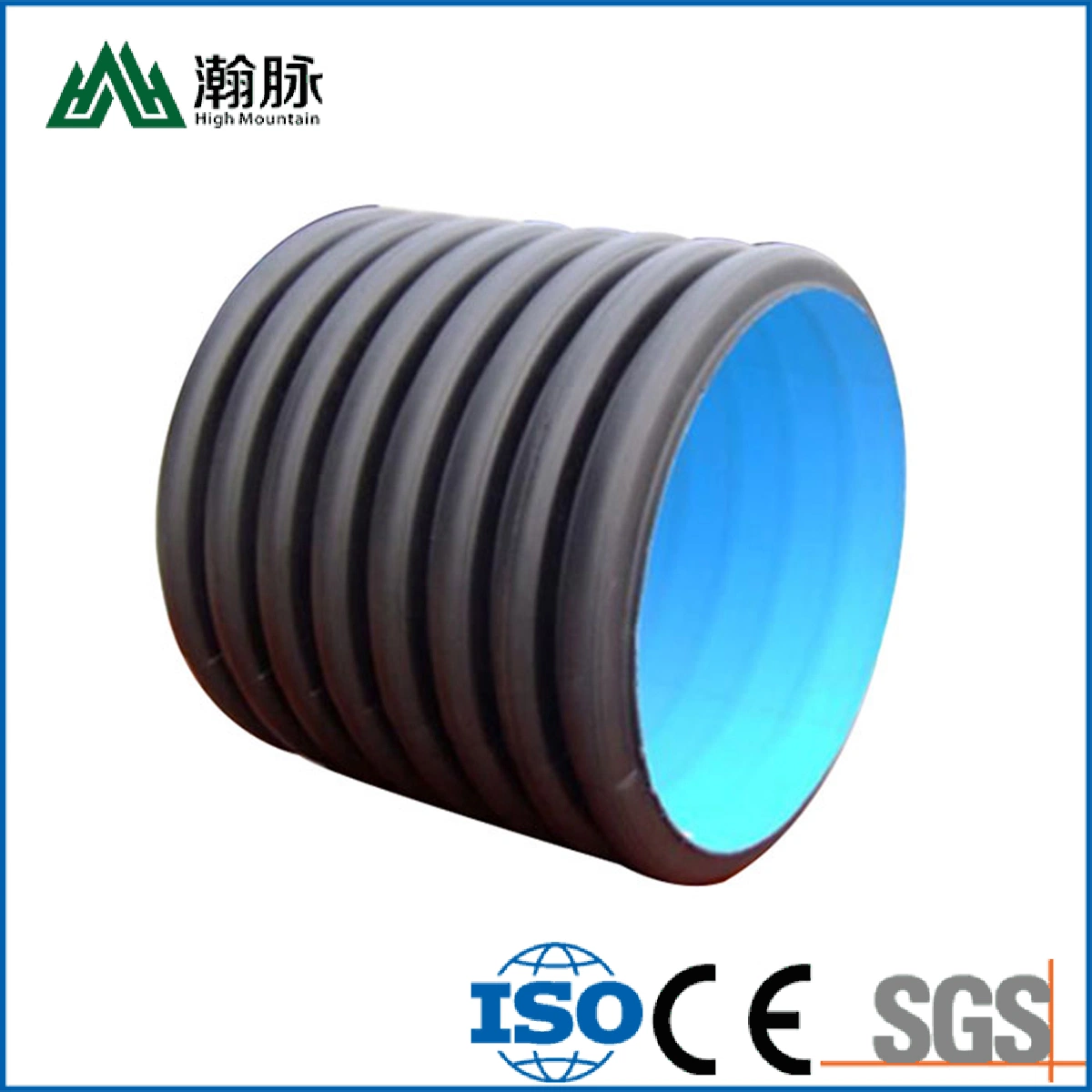 Corrugated Drain Pipe/Tube 200mm 300mm for Irrigation