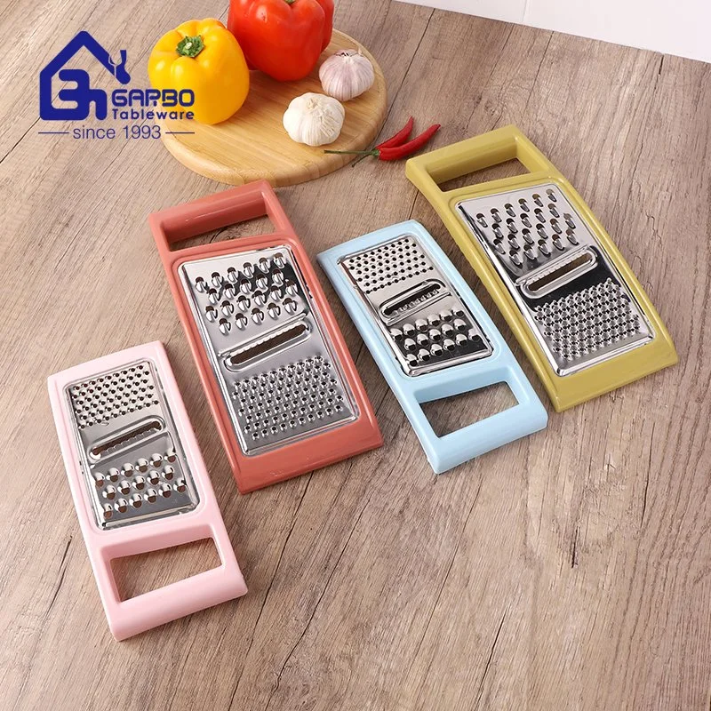 Factory Stainless Steel Cheese Shredder Lemon Vegetable Grater for Kitchen