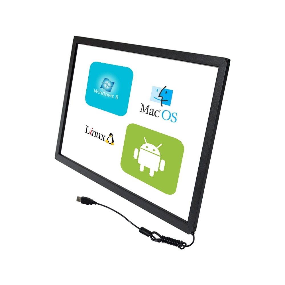 23.8" IR Multi Touch Frame / Screen with 10 Points Multi IR Touch Screen Frame IR for Panel/TV / Monitor / LED Screen