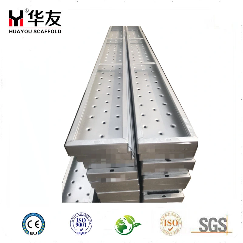 Antiskid Antislip Portable Strong Plank 230*63mm Kwikstage Plank Metal Deck Scaffolding Plank